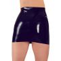 Latex Mini Skirt black 2XL - 7