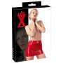 Latex Mini Skirt red 2XL - 4