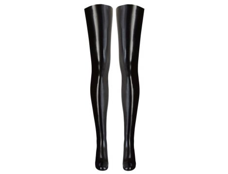 Latex Stockings black 2XL - 5
