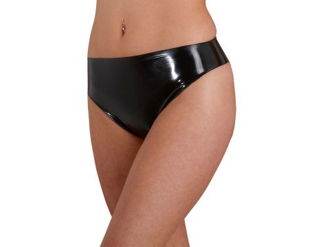 Latex Briefs black S