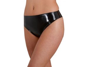 Latex Briefs black L