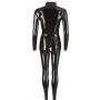 Latex Catsuit black XS - 7