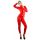 Latex Catsuit red XS