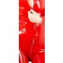 Latex Catsuit red XL - 9