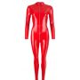 Latex Catsuit red XL - 7