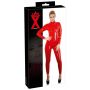 Latex Catsuit red 2XL - 8