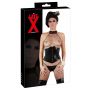 Latex Waist Cincher black M - 8