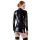 Latex Shirt zip black S