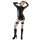 Latex Shirt zip black M