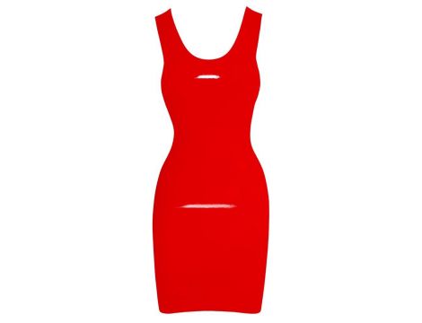 Latex Dress red XS