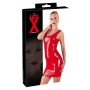 Latex Dress red L - 7