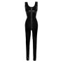 Latex Catsuit black M - 9