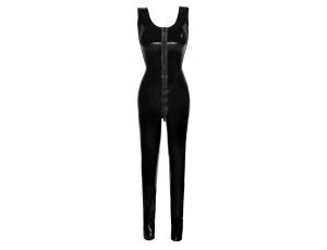 Latex Catsuit black L