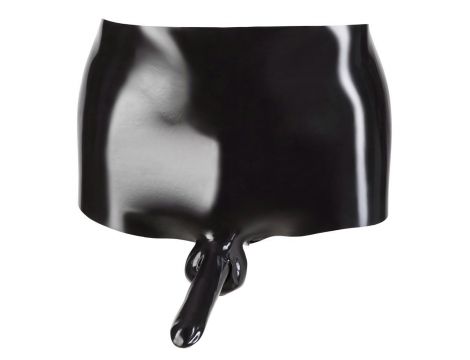 Men's Latex Pants black S/M - 4