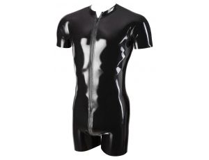 Men's Latex Playsuit S