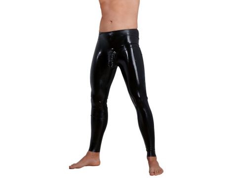 Men's Latex Leggings Sleeve L - 2