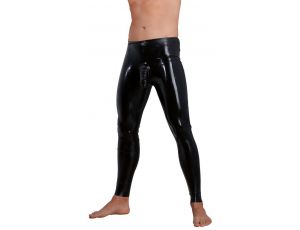 Men's Latex Leggings Sleeve XL