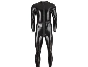 Men's Latex Jumpsuit S
