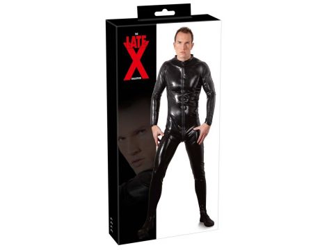 Men's Latex Jumpsuit M - 6