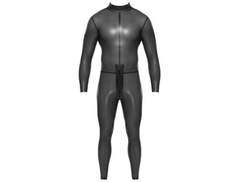 Latex Men's Jumpsuit L - 7