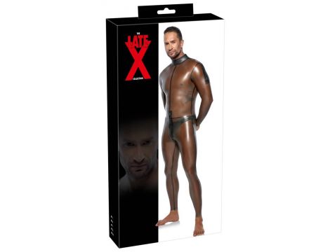 Latex Men's Jumpsuit L - 5