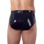 Men's Latex Briefs with Plug M - 5