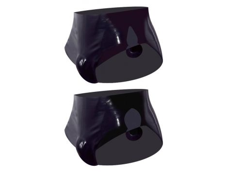 Men's Latex Briefs with PlugXL - 5
