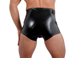 Latex Diaper Briefs black S