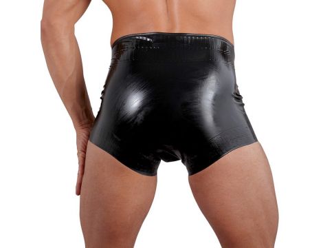 Latex Diaper Briefs black S