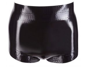Latex Diaper Briefs black XL