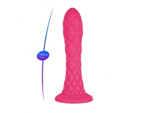 Dildo termoreaktywne Dreamy Silexd Fantasy Line różowe 18 cm