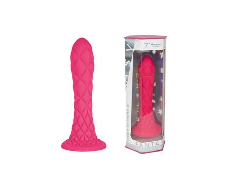 Dildo termoreaktywne Dreamy Silexd Fantasy Line różowe 18 cm - 2