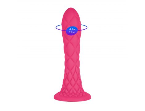 Dildo termoreaktywne Dreamy Silexd Fantasy Line różowe 18 cm - 13