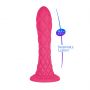 Dildo termoreaktywne Dreamy Silexd Fantasy Line różowe 18 cm - 6