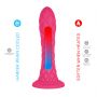 Dildo termoreaktywne Dreamy Silexd Fantasy Line różowe 18 cm - 8