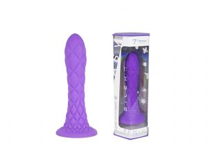 Dildo termoreaktywne Silexd Dreamy liliowe 18 cm