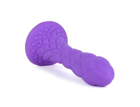 Dildo termoreaktywne Silexd Dreamy liliowe 18 cm - 4