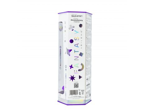 Dildo termoreaktywne Silexd Dreamy liliowe 18 cm - 10