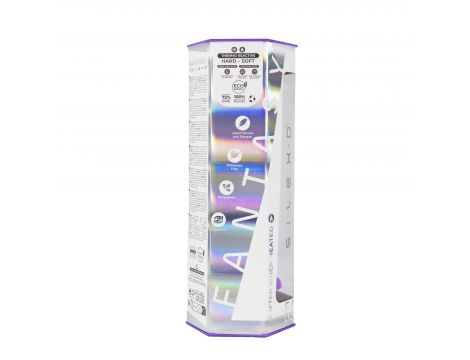 Dildo termoreaktywne Silexd Dreamy liliowe 18 cm - 11