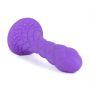 Dildo termoreaktywne Silexd Dreamy liliowe 18 cm - 5