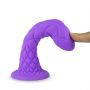 Dildo termoreaktywne Silexd Dreamy liliowe 18 cm - 3