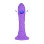 Dildo termoreaktywne Silexd Dreamy liliowe 18 cm - 9