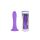 Dildo termoreaktywne Silexd Dreamy liliowe 18 cm