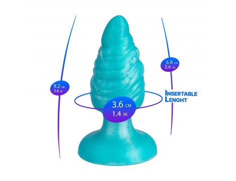 Korek analny termoreaktywny Melty Silexd M 9 cm - 4