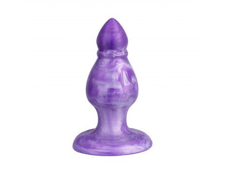Korek analny termoreaktywny Queen Silexd M 9,6 cm - 5