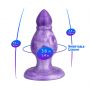 Korek analny termoreaktywny Queen Silexd M 9,6 cm - 2