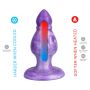 Korek analny termoreaktywny Queen Silexd M 9,6 cm - 4