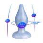 Korek analny diamentowy Silexd Diamond termoreaktywny silikonowy M - 5