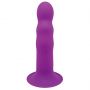 Wibrator realistyczny Adrien Lastic Hitsens 3 lila ładowalny 18 cm - 5