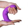 Wibrator realistyczny Adrien Lastic Hitsens 3 lila ładowalny 18 cm - 3